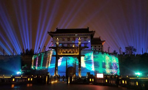 西安南門(mén)城墻擴(kuò)聲