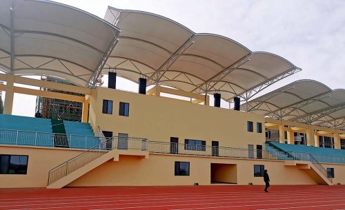 榆林職教中心乒羽館擴聲