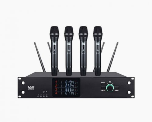LAX UM640H 一拖四真分集無線話筒
